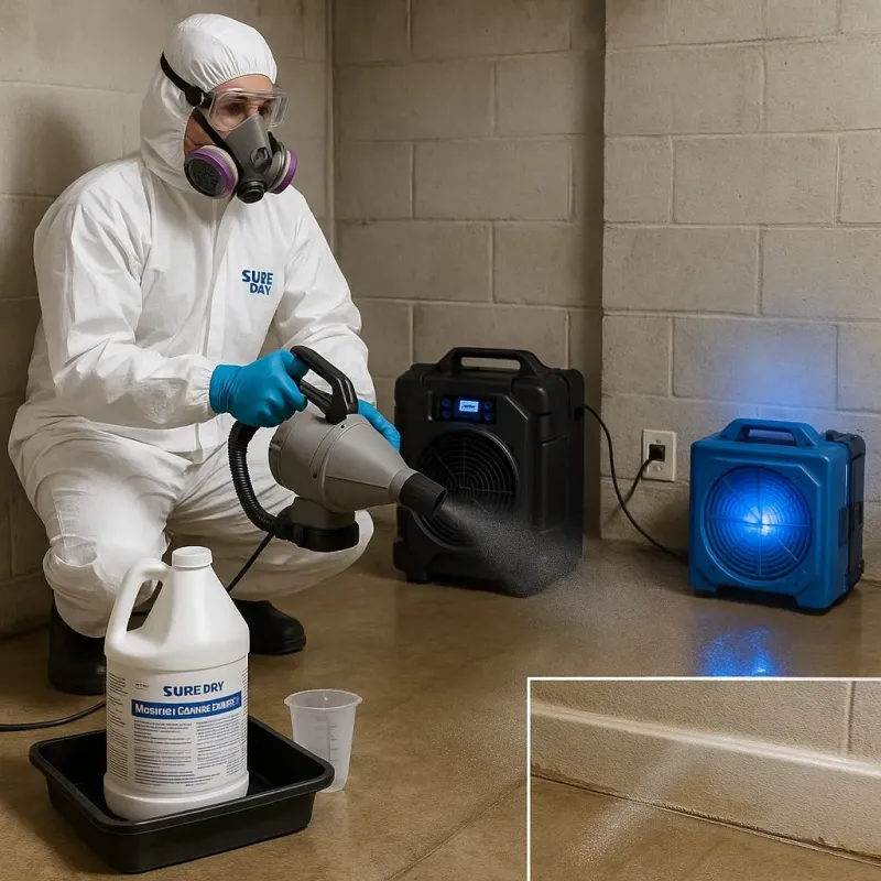 Sanitization and Odor Removal process in Decorah, IA