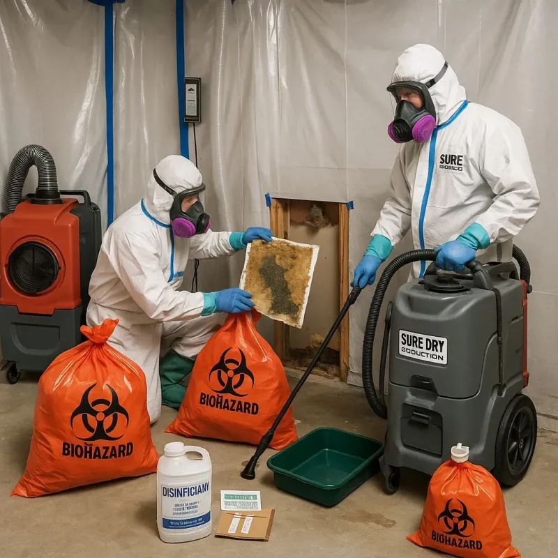 Contaminated Water Handling Protocols process in Decorah, IA