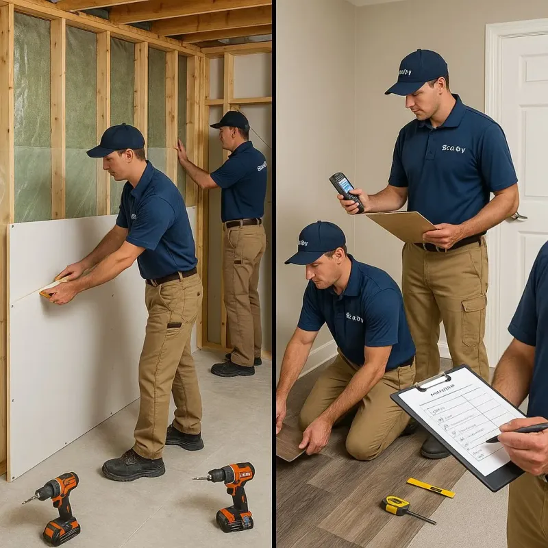 Repairs and Reconstruction process in Decorah, IA
